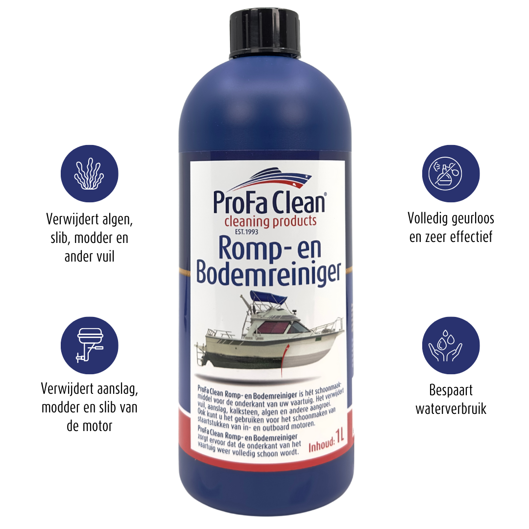 ProFa Clean Starterpaket Boot & Yacht mit Besenbürste – Anwendung am Boot 8